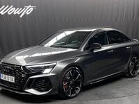 Begagnad Audi RS3 Design 400 HK (294 kW) 2023 Grå Sedan