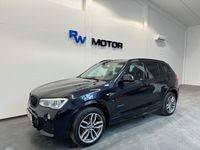 begagnad BMW X3 xDrive35d M Sport 313hk Drag D-värm Navi Pano Kamera