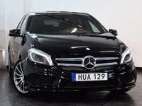 Begagnad Mercedes A180 AMG line 109 HK (80 kW) 2015 Svart Halvkombi