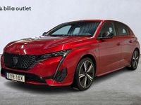 Begagnad Peugeot 308 131 HK (96 kW) 2023 Röd Halvkombi