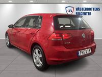 Begagnad VW Golf VII 105 HK (77 kW) 2015 Röd