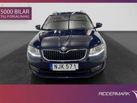 begagnad Skoda Octavia 1.4 TSI 140hk P-sensorer Navi 0,53l/mil