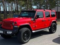 Begagnad Jeep Wrangler Unlimited 272 HK (200 kW) 2018 Röd SUV