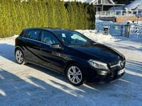 Begagnad Mercedes A180 109 HK (80 kW) 2016 Svart Halvkombi