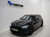 Begagnad BMW 118 M Sport 136 HK (100 kW) 2019 Svart Halvkombi