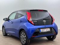 Begagnad Toyota Aygo X-clusiv 72 HK (52 kW) 2019 Blå metallic Halvkombi