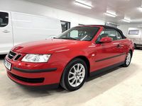 Begagnad Saab 9-3 Cabriolet Linear 175 HK (128 kW) 2003 Röd Cab