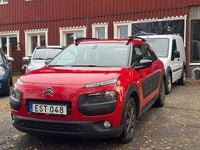 Begagnad Citroën C4 Cactus PureTech 82 HK (60 kW) 2014 Röd Halvkombi