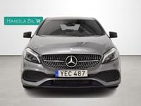 Begagnad Mercedes A200 AMG line 136 HK (100 kW) 2016 Grå Halvkombi