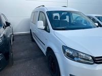 begagnad VW Caddy Maxi Combi 1.6 TDI DSG 102hk, Drag+m-värm