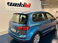 begagnad VW Golf Sportsvan 1.4 TSI DSG. Värmare. AppleCarPlay 2016, Minibuss