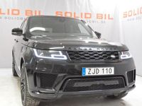begagnad Land Rover Range Rover Sport 3.0 V6 Black edition Panorama