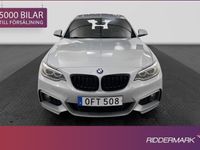 begagnad BMW 218 220 d Coupé M Sport Lights HiFi Sensorer Välservad 2017, Sportkupé