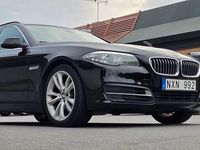 Begagnad BMW 520 Comfort Edition 184 HK (135 kW) 2014 Svart Kombi