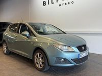 Begagnad Seat Ibiza Style 105 HK (77 kW) 2009 Ljusblå Halvkombi