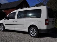 Begagnad VW Caddy Maxi 109 HK (80 kW) 2014 Vit Minibuss