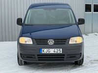 Begagnad VW Caddy 80 HK (58 kW) 2007 Blå Minibuss