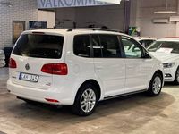 begagnad VW Touran 1.4 TSI ECOFUEL 7-SITS ( 10000 MIL ) NY BESIKTAD NY SERVAD