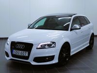 begagnad Audi S3 Sportback 2.0 TFSI Quattro Panorama "Svensksåld"