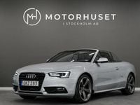 Begagnad Audi A5 Cabriolet 170 HK (125 kW) 2014 Silver Cab