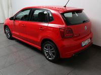 Begagnad VW Polo R-line 90 HK (66 kW) 2017 Röd Halvkombi