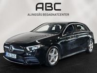 Begagnad Mercedes A200 AMG 163 HK (119 kW) 2018 Svart Halvkombi