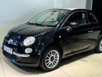 Begagnad Fiat 500C Lounge 70 HK (51 kW) 2011 Svart Cab