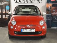 begagnad Fiat 500C 1.2 8V Pop CABRIOLET P-sensorer Kamrem Bytt HEMLEV