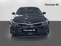 Begagnad Kia Optima Hybrid Sport 2019 Blå Sedan