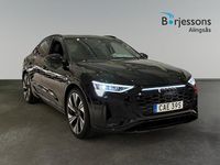 Begagnad Audi Q8 Sportback e-tron S-Line 300 kW (408 HK) 2023 Mytsvart metallic SUV