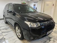 Begagnad Mitsubishi Outlander Comfort Edition 150 HK (110 kW) 2013 Svart SUV