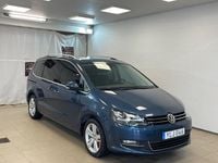 Begagnad VW Sharan 184 HK (135 kW) 2017 Blå Minibuss