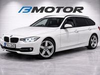 Begagnad BMW 320 Sport Line 184 HK (135 kW) 2015 Vit Kombi