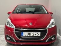 Begagnad Peugeot 208 82 HK (60 kW) 2015 Röd Halvkombi
