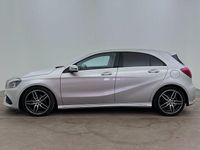 Begagnad Mercedes A180 AMG 122 HK (89 kW) 2017 Silver Halvkombi