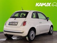 Begagnad Fiat 500 Lounge 69 HK (50 kW) 2010 Vit Halvkombi