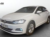 Begagnad VW Polo 95 HK (69 kW) 2019 Vit Halvkombi