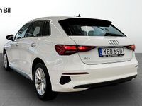 Begagnad Audi A3 Sportback Proline 150 HK (110 kW) 2022 Vit Halvkombi