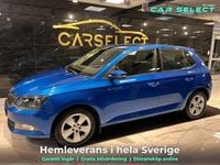 Begagnad Skoda Fabia Style 97 HK (71 kW) 2018 Blå Halvkombi