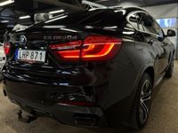 begagnad BMW X6 M50d M Sport Head-up Soft Close B&O Night Vision Pano