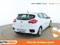 Begagnad Kia Ceed Advance 136 HK (100 kW) 2017 Vit Halvkombi