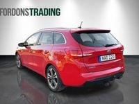 Begagnad Kia Ceed Sportswagon GT-Line 136 HK (100 kW) 2015 Röd Kombi