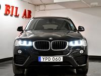 begagnad BMW X4 xDrive20d GPS DRAKROK VÄRMARE EURO 6 FULLSERVAD BT