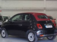 begagnad Fiat 500C 1.2 Euro 6 69hk Lounge Cab Cabrio