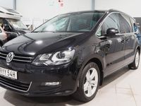 begagnad VW Sharan 2.0 TDI Premium/Skinn/ Pano/ Värmare/ Drag