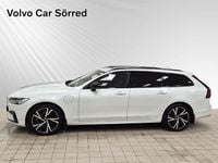 Begagnad Volvo V90 R-Design 341 HK (250 kW) 2021 Vit Kombi