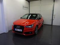 Begagnad Audi A1 Sportback S-Line 86 HK (63 kW) 2014 Röd Halvkombi