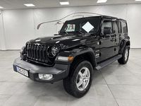Begagnad Jeep Wrangler Unlimited 272 HK (200 kW) 2018 Svart SUV