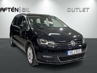 Begagnad VW Sharan 150 HK (110 kW) 2016 Svart Minibuss