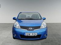Begagnad Nissan Note 110 HK (80 kW) 2009 Blå Halvkombi